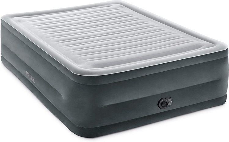 Produktbild: Intex 64418ND DuraBeam ComfortPlushMidRise Luftbett (L x B x H) 203 x 152 x 56cm Grau