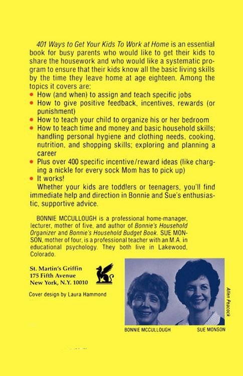 Produktbild: 401 Ways to Get Your Kids to Work at Home
