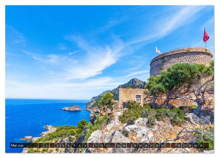 Produktbild: Mallorca - abseits vom Mainstream (Wandkalender 2026 DIN A4 quer), CALVENDO Monatskalender