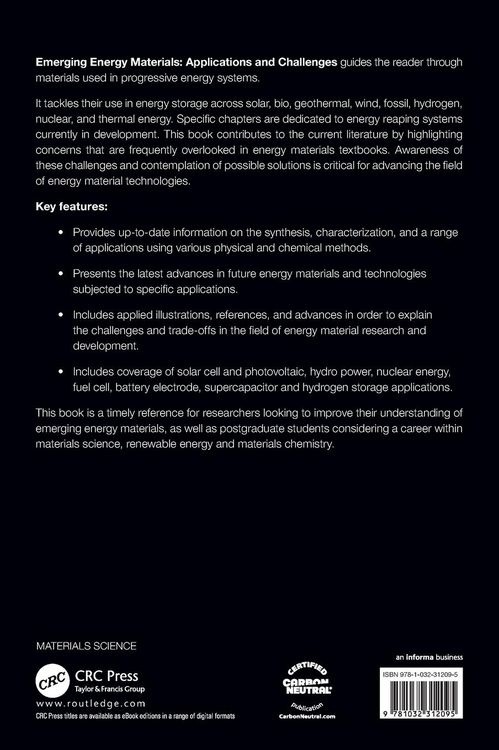 Produktbild: Emerging Energy Materials