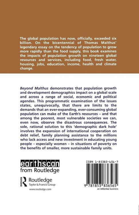 Produktbild: Beyond Malthus