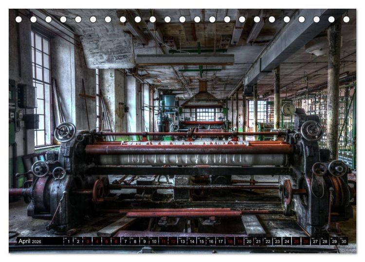 Produktbild: Vergessene Industriedenkm&auml;ler (Tischkalender 2026 DIN A5 quer), CALVENDO Monatskalender