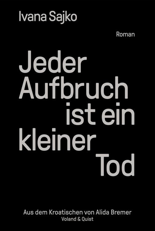 Produktbild: Jeder Aufbruch ist ein kleiner Tod