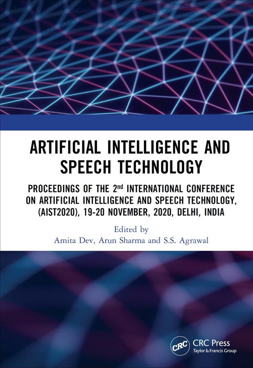 Produktbild: Artificial Intelligence and Speech Technology