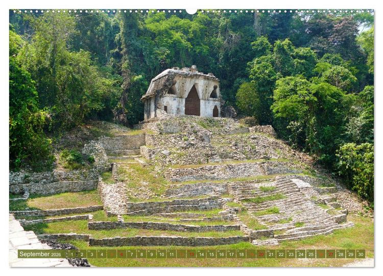 Produktbild: Geheimnisvolle Orte Yucat&aacute;n (hochwertiger Premium Wandkalender 2026 DIN A2 quer), Kunstdruck in Hochglanz