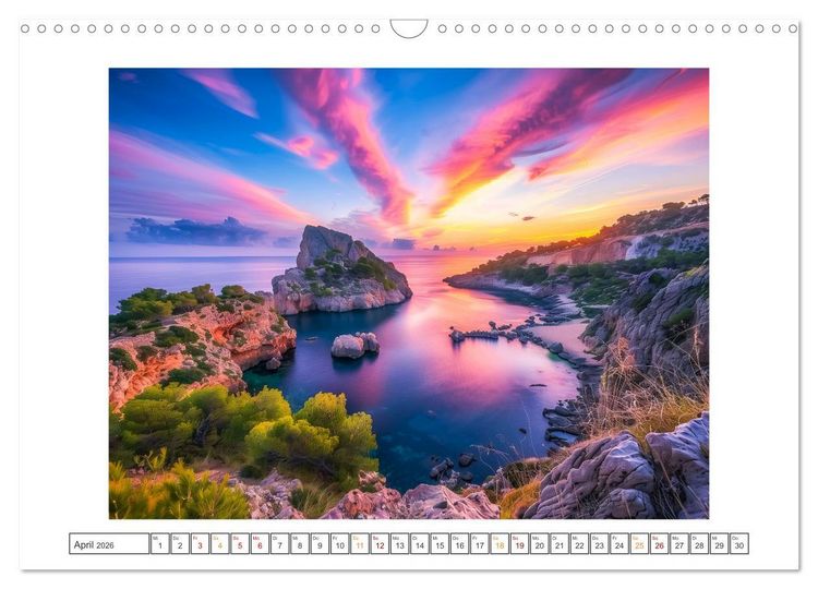 Produktbild: Traumhafte Str&auml;nde (Wandkalender 2026 DIN A3 quer), CALVENDO Monatskalender