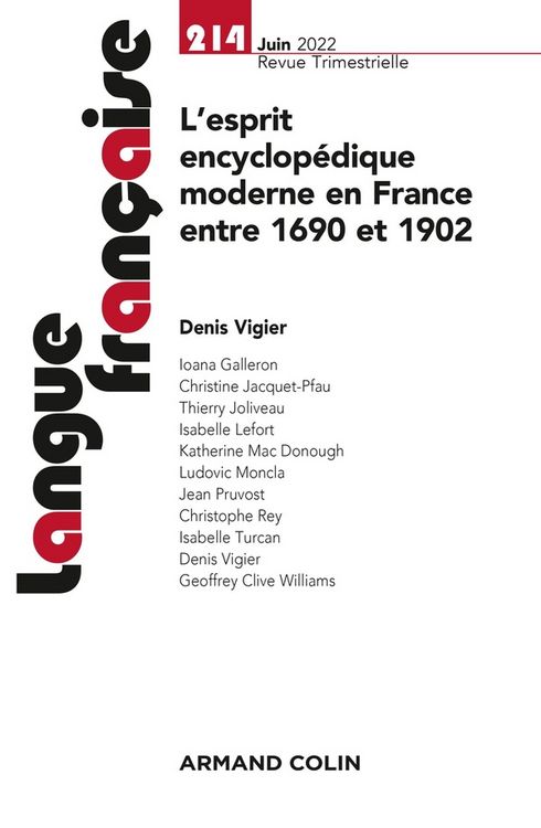 Produktbild: Langue francaise n 214 2 2022