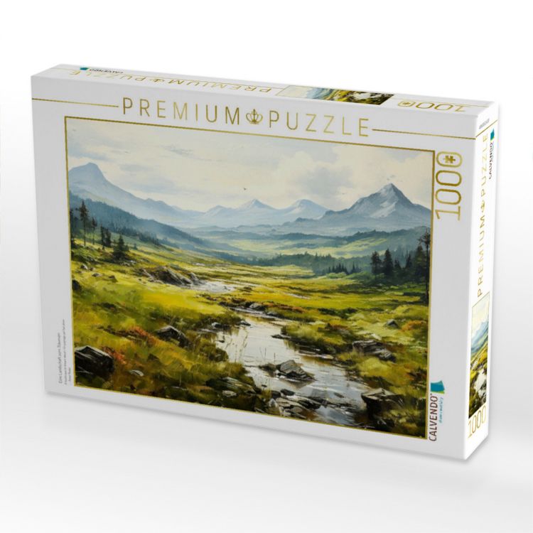 Produktbild: CALVENDO Puzzle Eine Landschaft zum Tr&auml;umen | 1000 Teile Lege-Gr&ouml;&szlig;e 64x48cm Foto-Puzzle f&uuml;r gl&uuml;ckliche Stunden