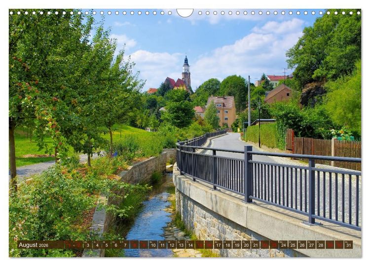Produktbild: Kamenz - Kultur und Natur erleben und genie&szlig;en (Wandkalender 2026 DIN A3 quer), CALVENDO Monatskalender