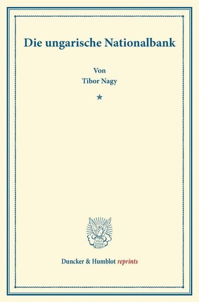 Produktbild: Die ungarische Nationalbank.