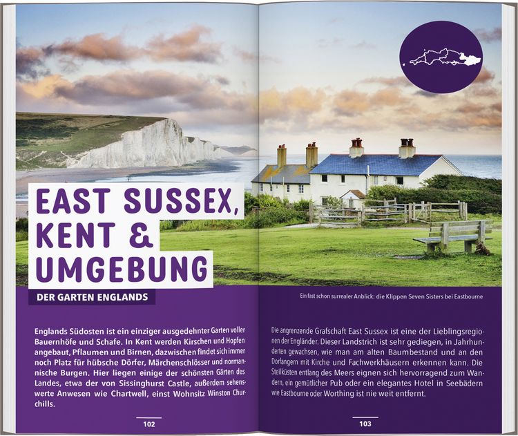 Produktbild: MARCO POLO Reisef&uuml;hrer S&uuml;dengland, Cornwall bis Kent