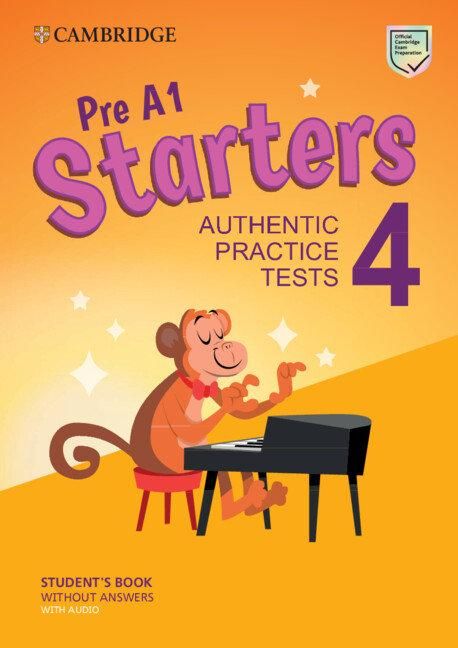 Produktbild: Pre A1 Starters 4 Student's Book Without Answers with Audio