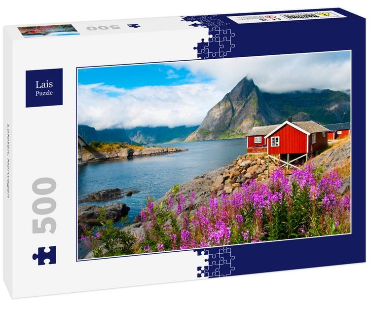 Produktbild: Lais Puzzle Lofoten, Norwegen 500 Teile