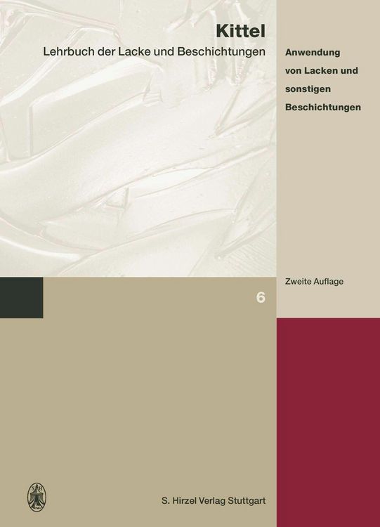 Produktbild: Lehrbuch der Lacke und Beschichtungen