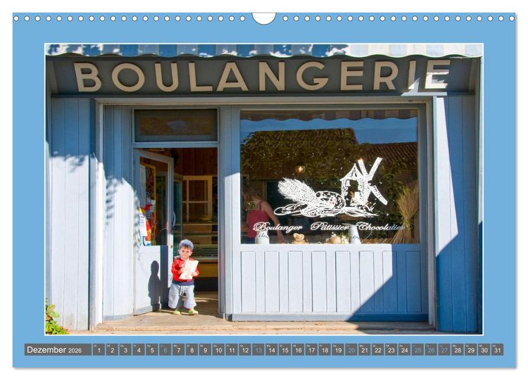 Produktbild: Hereinspaziert &ndash; Ladenfronten in Frankreich (Wandkalender 2026 DIN A3 quer), CALVENDO Monatskalender