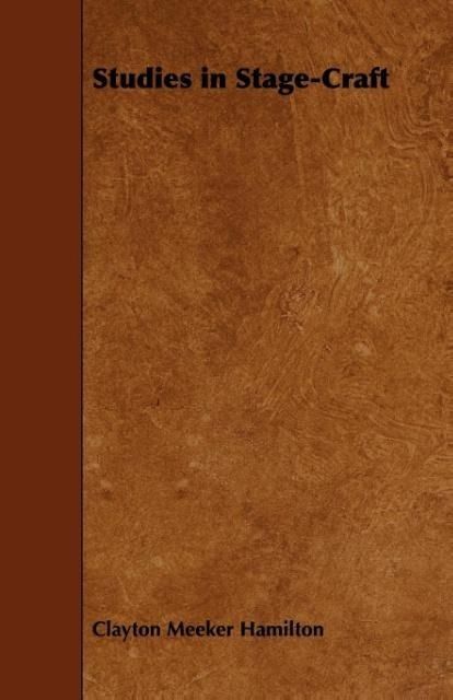 Produktbild: Studies in Stage-Craft