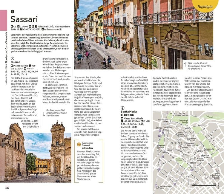 Produktbild: Vis-&agrave;-Vis Reisef&uuml;hrer Sardinien