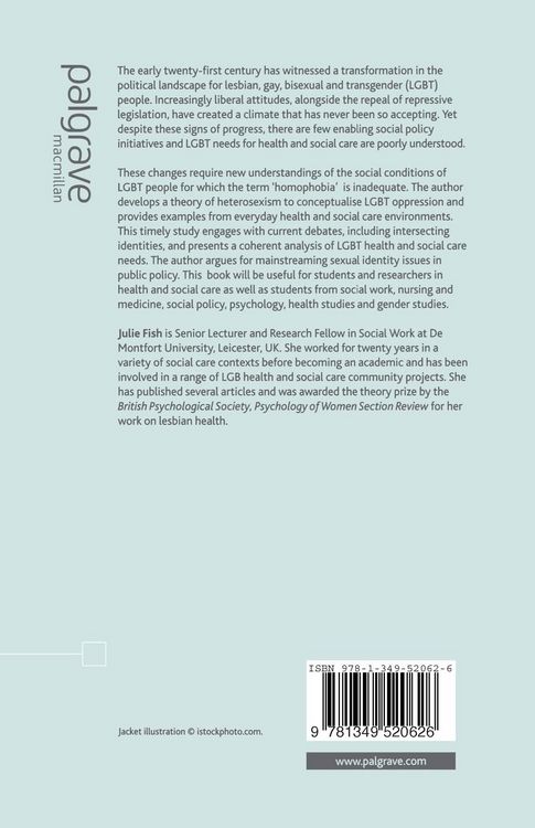 Produktbild: Heterosexism in Health and Social Care