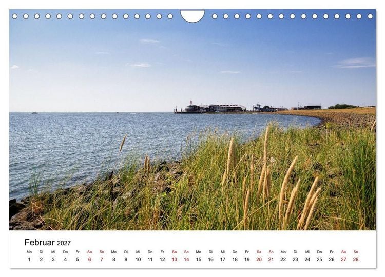 Produktbild: Norderney Paradies in der Nordsee (Wandkalender 2027 DIN A4 quer), CALVENDO Monatskalender