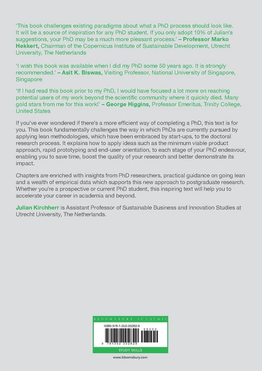 Produktbild: The Lean PhD