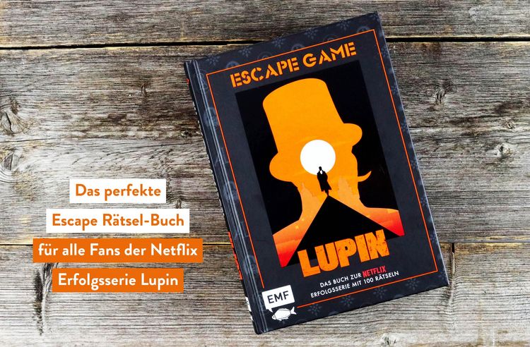 Produktbild: Lupin: Escape Game &ndash; Das offizielle Buch zur Netflix-Erfolgsserie!