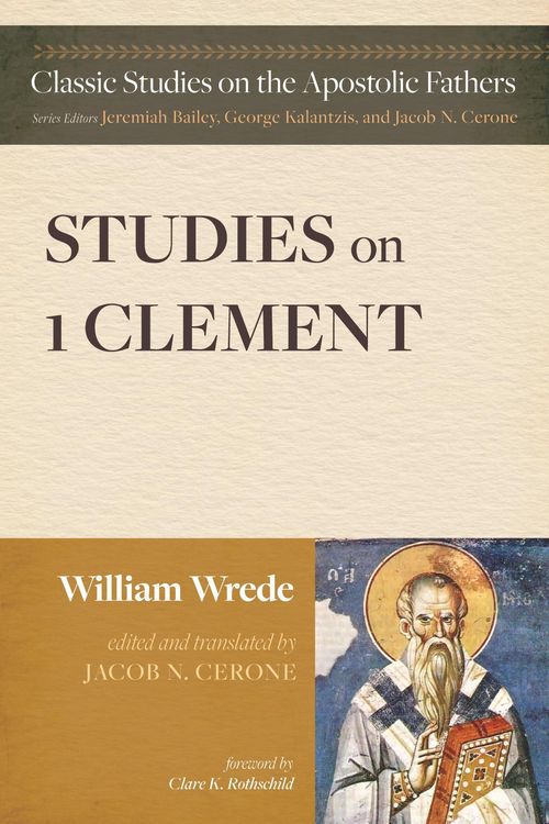 Produktbild: Studies on First Clement