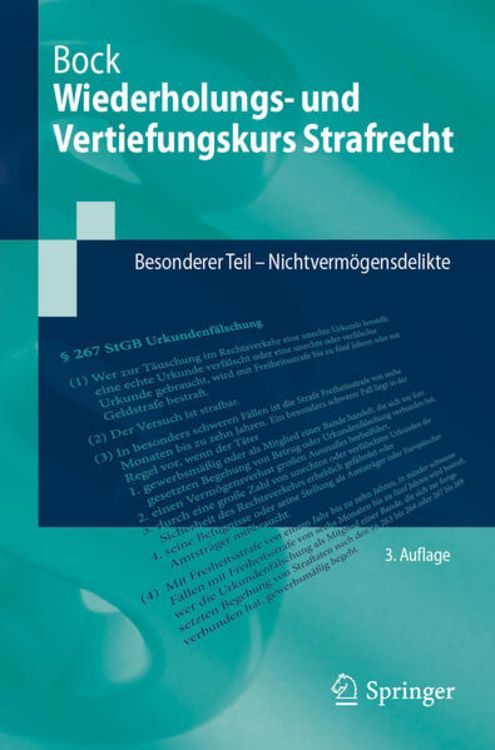 Produktbild: Wiederholungs- und Vertiefungskurs Strafrecht