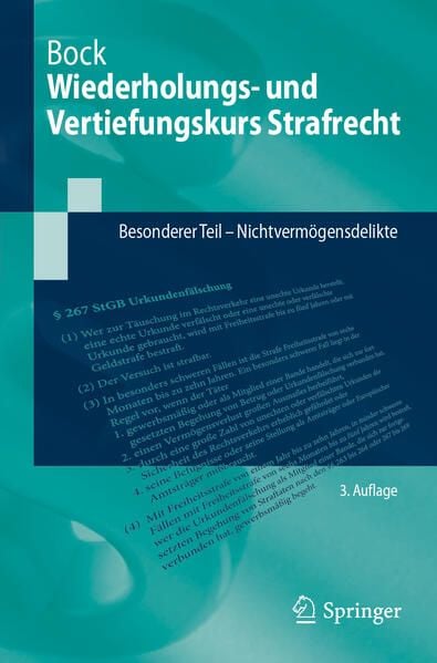 Produktbild: Wiederholungs- und Vertiefungskurs Strafrecht