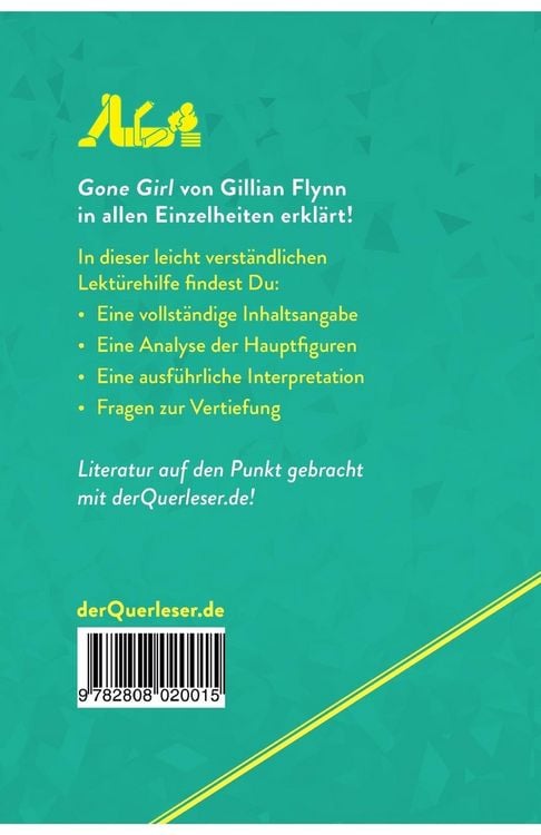 Produktbild: Gone Girl von Gillian Flynn (Lekt&uuml;rehilfe)