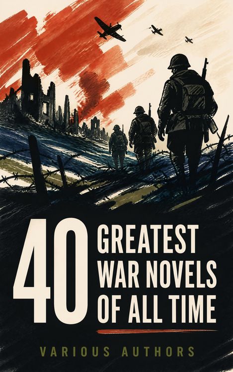 Produktbild: 40 Greatest War Novels of All Time