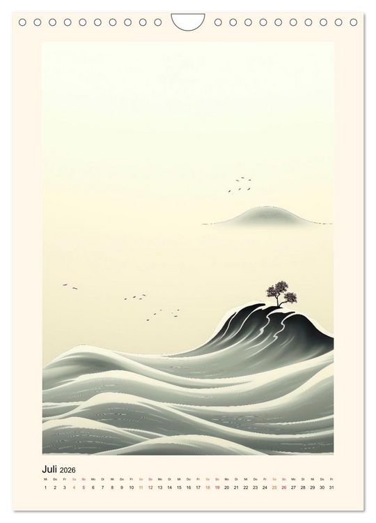 Produktbild: Japan - Kunst und Tradition (Wandkalender 2026 DIN A4 hoch), CALVENDO Monatskalender