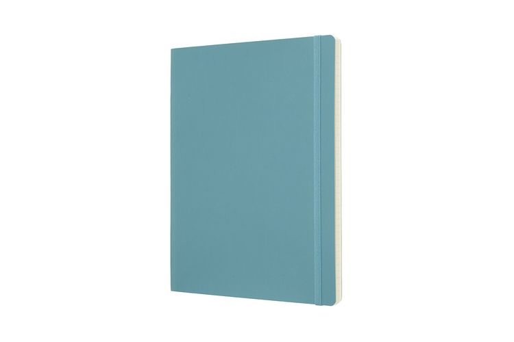 Produktbild: Moleskine Notizbuch Xlarge, Liniert, Soft Cover, Riff Blau