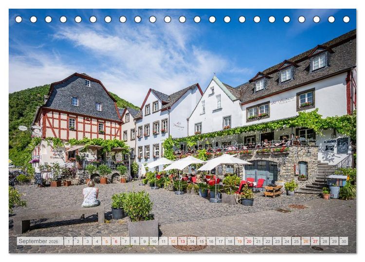 Produktbild: Beilstein - das "Rothenburg" der Mosel (Tischkalender 2026 DIN A5 quer), CALVENDO Monatskalender