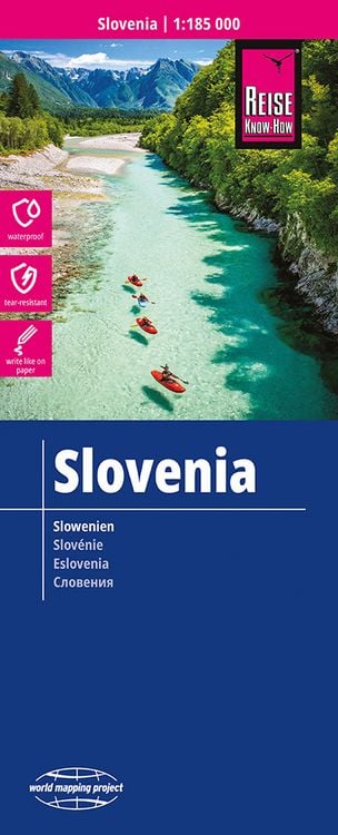 Produktbild: Reise Know-How Landkarte Slowenien / Slovenia (1:185.000)