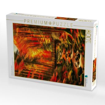 Produktbild: CALVENDO Puzzle Herbstwunder in New England | 1000 Teile Lege-Gr&ouml;&szlig;e 64x48cm Foto-Puzzle f&uuml;r gl&uuml;ckliche Stunden