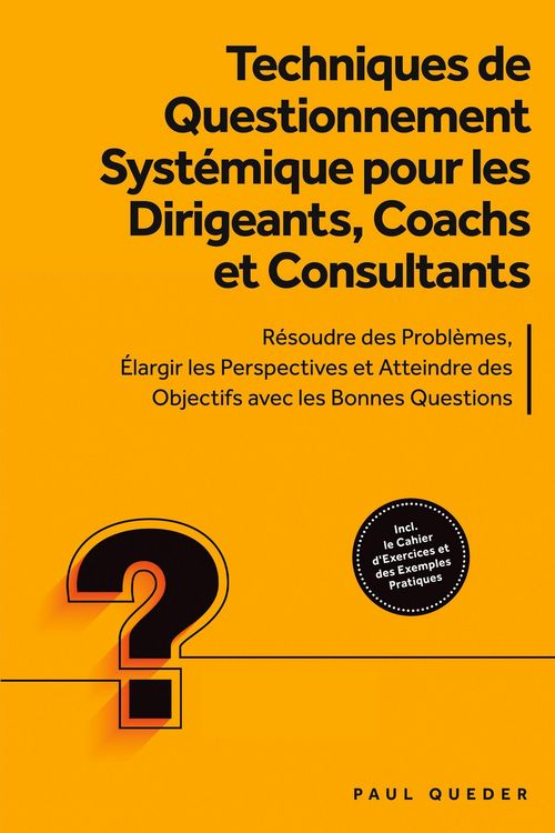 Produktbild: Queder, P: Techniques de Questionnement Syst&eacute;mique pour les