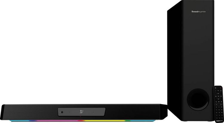Produktbild: CREATIVE Sound Blaster Katana V2X, 2.1 Soundbar, HDMI ARC, USB Audio, SXFI, Optical-In