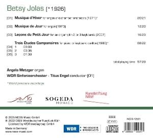 Produktbild: Betsy Jolas: Works for Organ