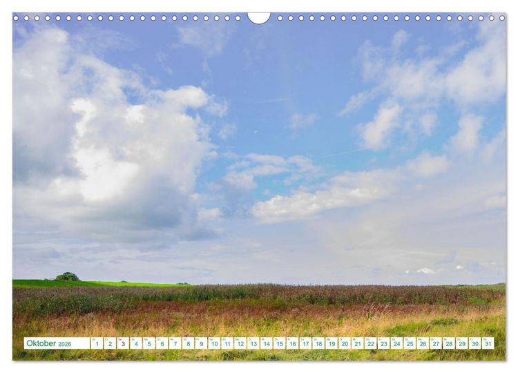 Produktbild: Schillig und Horumersiel - Im Wangerland unterwegs (Wandkalender 2026 DIN A3 quer), CALVENDO Monatskalender