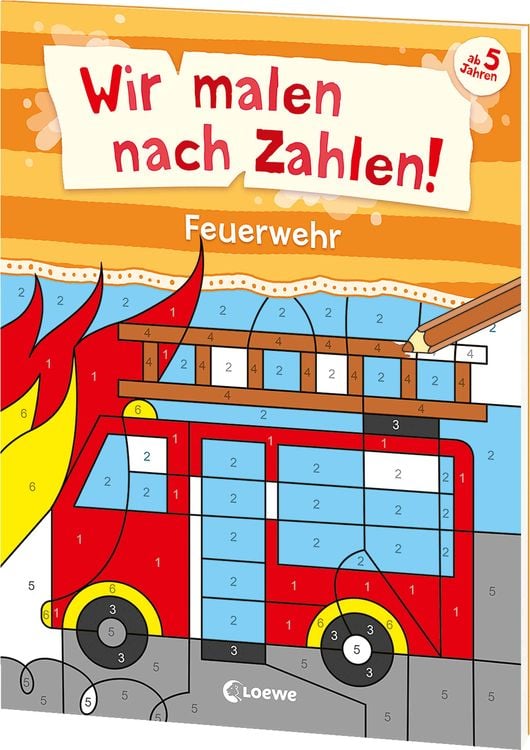 Produktbild: Wir malen nach Zahlen! - Feuerwehr