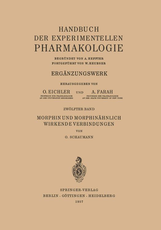 Produktbild: Morphin und Morphin&auml;hnlich Wirkende Verbindungen