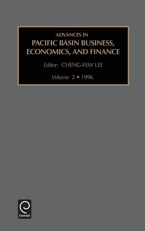 Produktbild: Advances in Pacific Basin Business, Economics and Finance