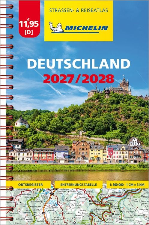 Produktbild: Michelin Kompaktatlas Deutschland 2027/2028