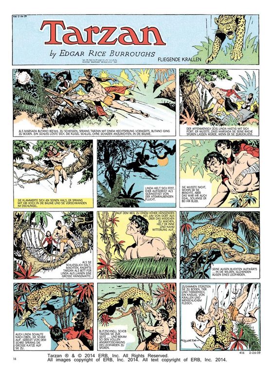 Produktbild: Tarzan. Sonntagsseiten / Tarzan 1939 - 1940
