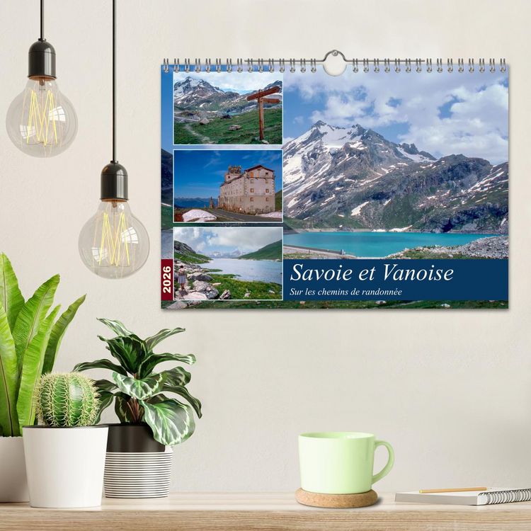 Produktbild: Savoie et Vanoise Sur les sentiers de randonn&eacute;e (Calendrier mural 2026 DIN A4 vertical), CALVENDO calendrier mensuel