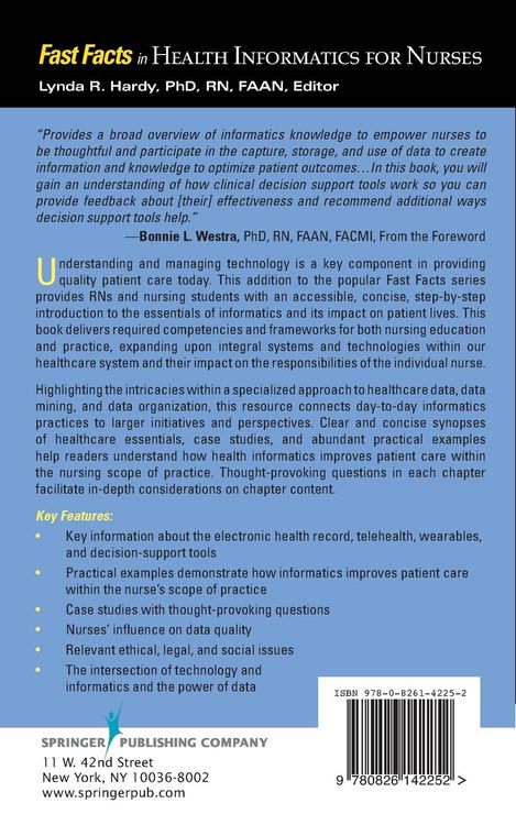 Produktbild: Fast Facts in Health Informatics for Nurses