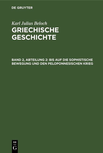 Produktbild: Bis auf die sophistische Bewegung und den peloponnesischen Krieg