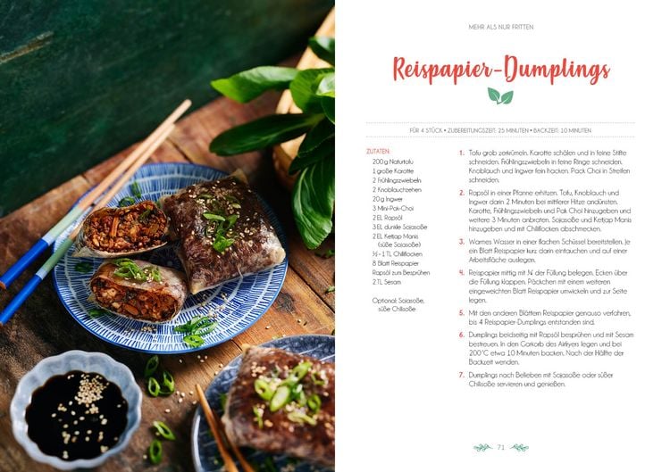 Produktbild: Das Airfryer-Kochbuch: Vegetarisch