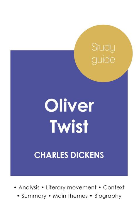 Produktbild: Study guide Oliver Twist by Charles Dickens (in-depth literary analysis and complete summary)