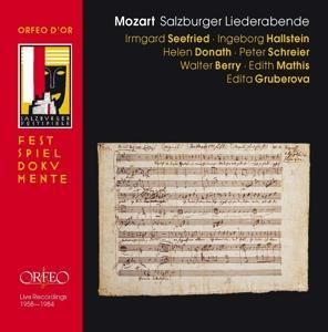 Produktbild: Mozart-Lieder:Salzburg 1958-1984